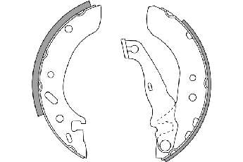 Комплект тормозных колодок