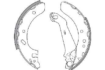 Комплект тормозных колодок