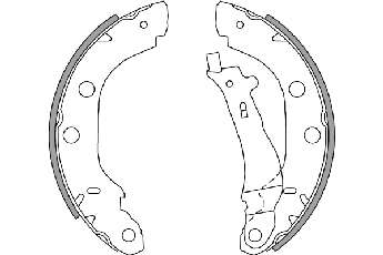 Комплект тормозных колодок