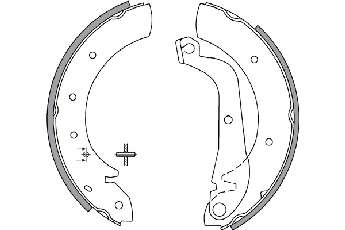 Комплект тормозных колодок