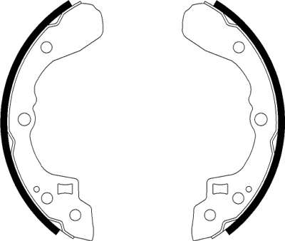 Комплект тормозных колодок