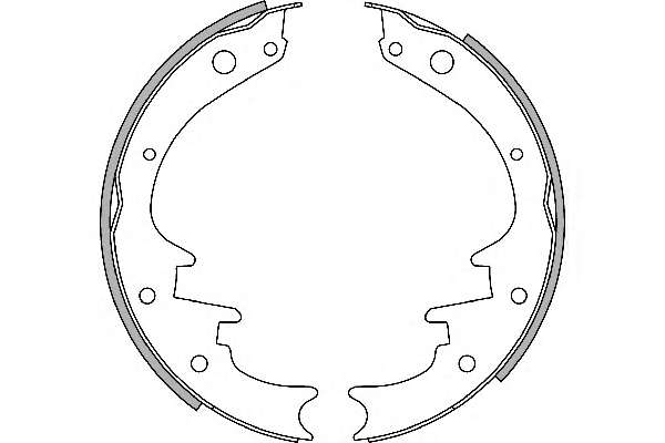 Комплект тормозных колодок