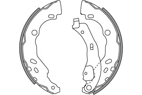 Комплект тормозных колодок
