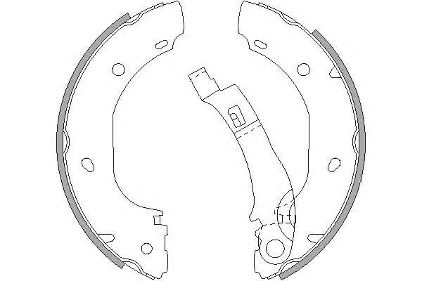 Комплект тормозных колодок