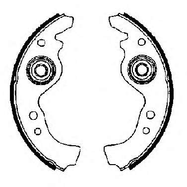 Комплект тормозных колодок