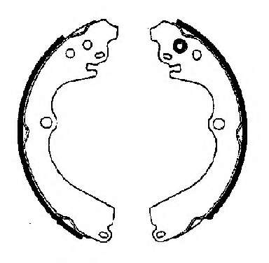 Комплект тормозных колодок