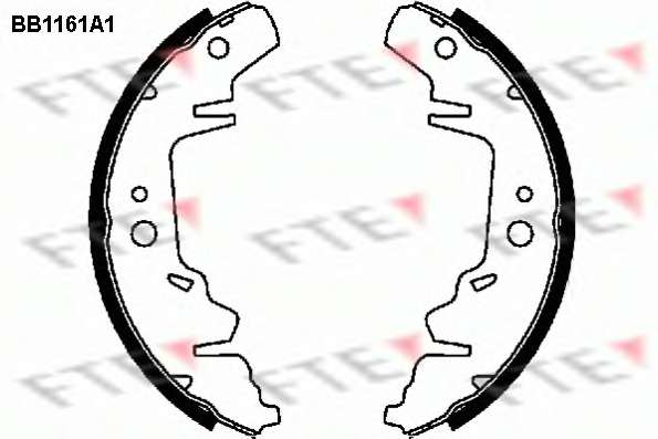 Комплект тормозных колодок