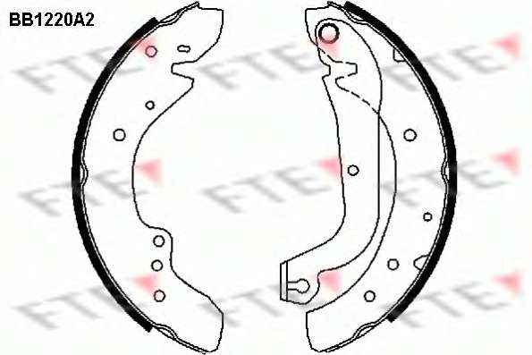 Комплект тормозных колодок