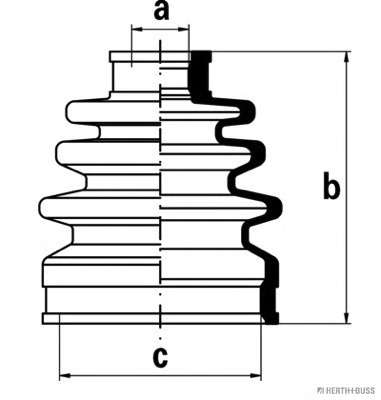 Комплект пылника, приводной вал