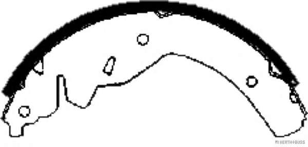 Комплект тормозных колодок