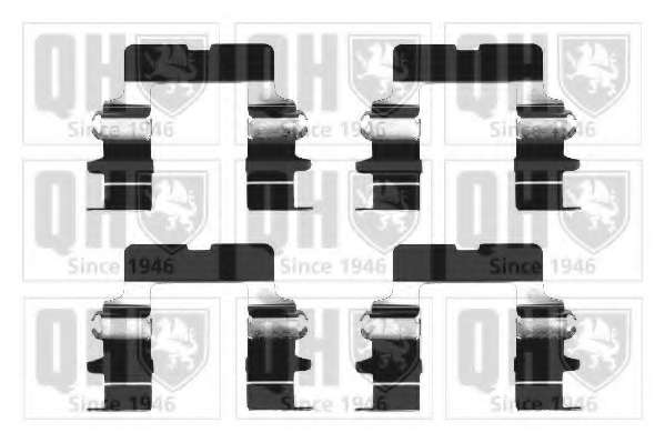 Комплектующие, колодки дискового тормоза