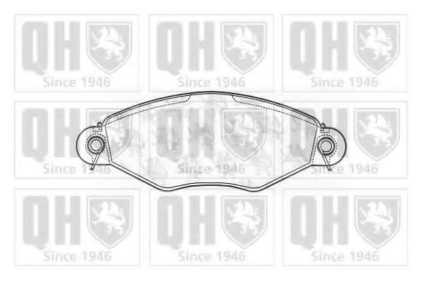 Комплект тормозных колодок, дисковый тормоз