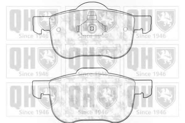 Комплект тормозных колодок, дисковый тормоз