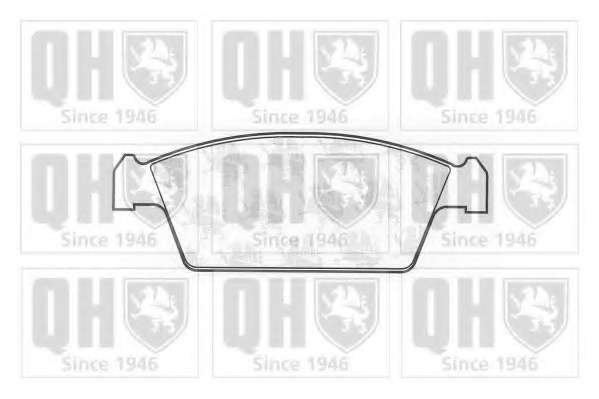 Комплект тормозных колодок, дисковый тормоз