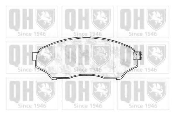Комплект тормозных колодок, дисковый тормоз
