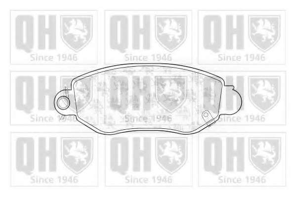 Комплект тормозных колодок, дисковый тормоз