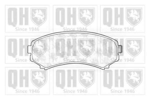 Комплект тормозных колодок, дисковый тормоз