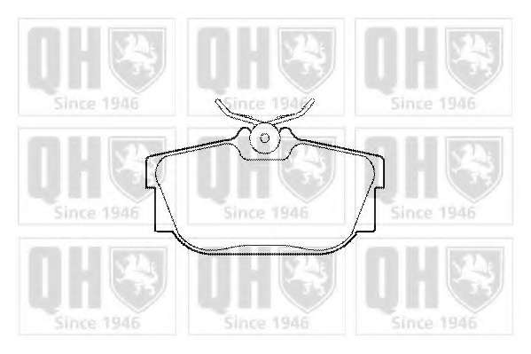 Комплект тормозных колодок, дисковый тормоз