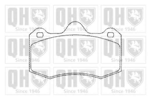 Комплект тормозных колодок, дисковый тормоз