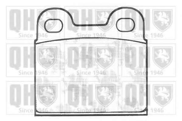 Комплект тормозных колодок, дисковый тормоз