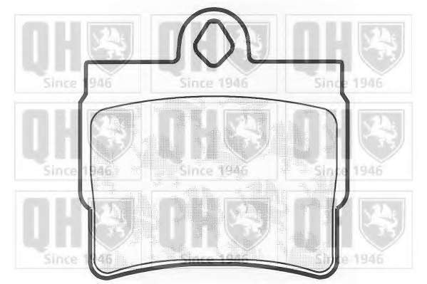 Комплект тормозных колодок, дисковый тормоз