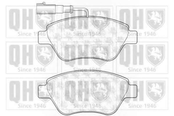 Комплект тормозных колодок, дисковый тормоз