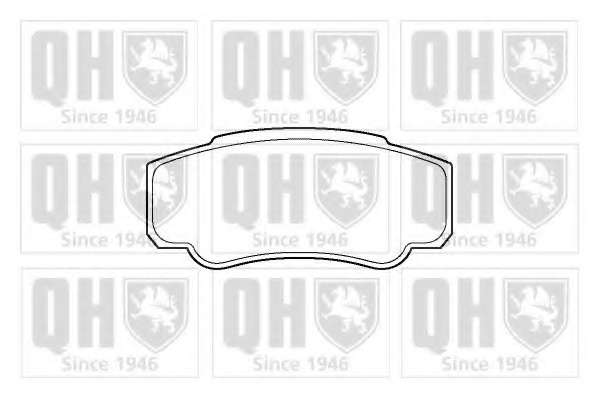 Комплект тормозных колодок, дисковый тормоз