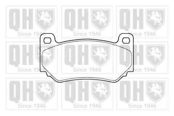 Комплект тормозных колодок, дисковый тормоз