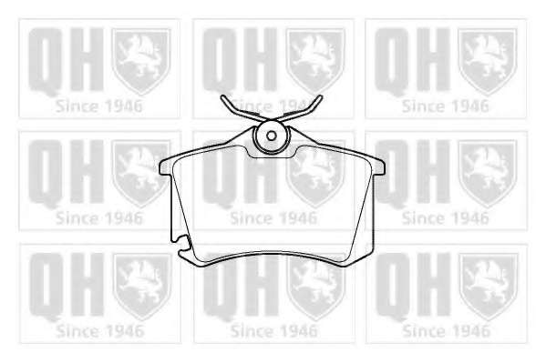 Комплект тормозных колодок, дисковый тормоз