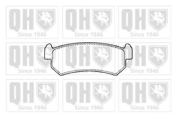 Комплект тормозных колодок, дисковый тормоз