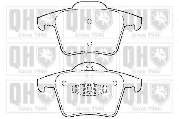 Комплект тормозных колодок, дисковый тормоз