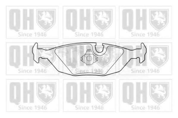 Комплект тормозных колодок, дисковый тормоз