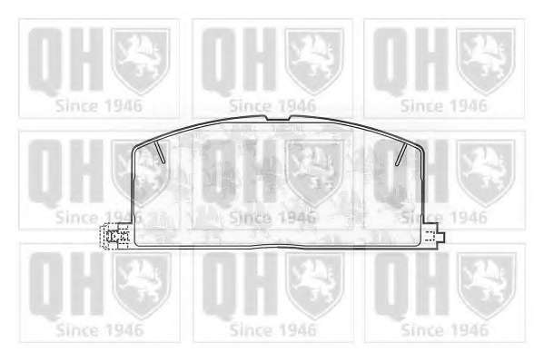 Комплект тормозных колодок, дисковый тормоз