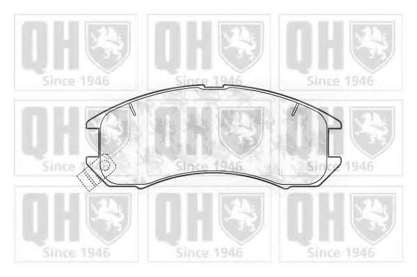 Комплект тормозных колодок, дисковый тормоз