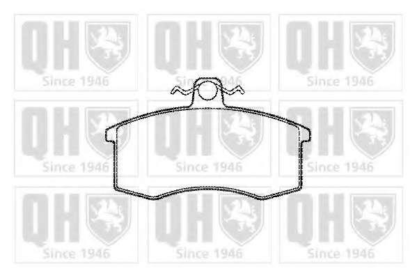 Комплект тормозных колодок, дисковый тормоз