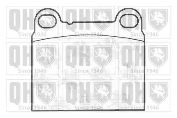 Комплект тормозных колодок, дисковый тормоз