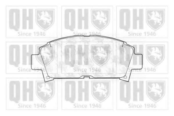 Комплект тормозных колодок, дисковый тормоз