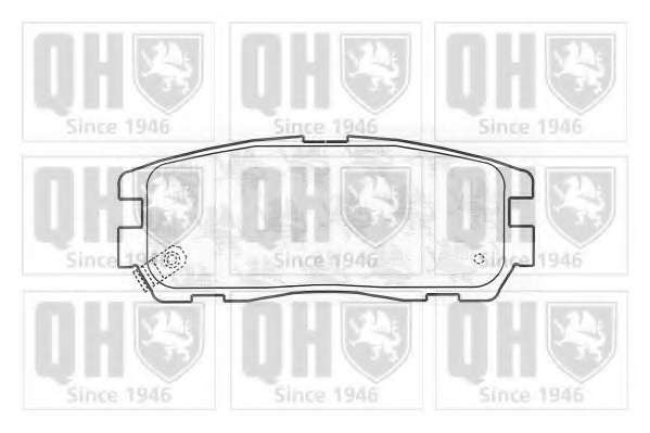 Комплект тормозных колодок, дисковый тормоз