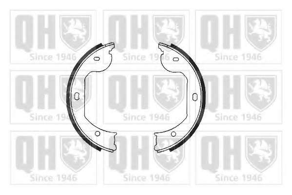 Комплект тормозных колодок, стояночная тормозная система