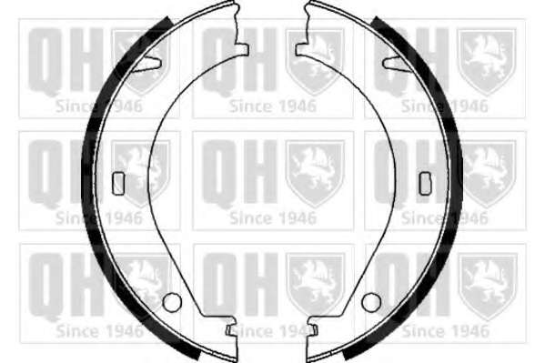 Комплект тормозных колодок, стояночная тормозная система