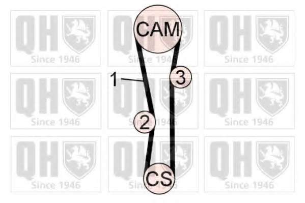 Комплект ремня ГРМ