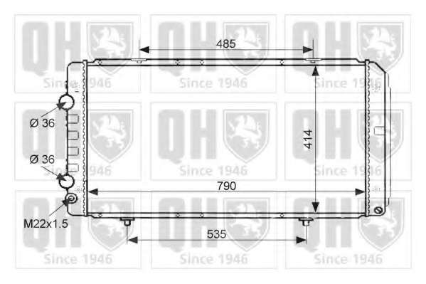 Радиатор, охлаждение двигателя