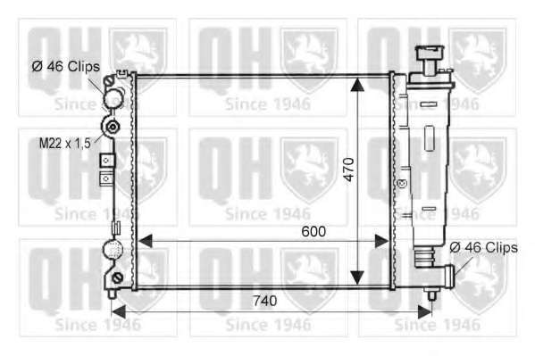 Радиатор, охлаждение двигателя