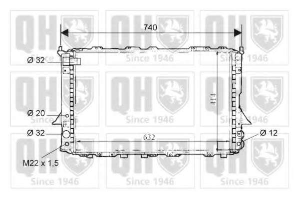 Радиатор, охлаждение двигателя