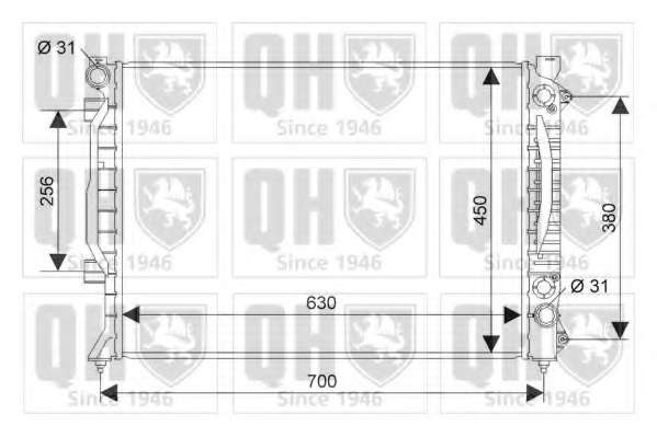 Радиатор, охлаждение двигателя