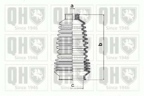 Комплект пылника, рулевое управление