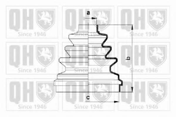 Комплект пылника, приводной вал