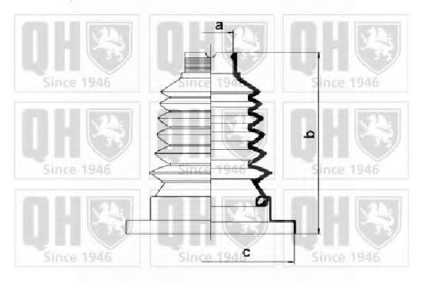 Комплект пылника, приводной вал