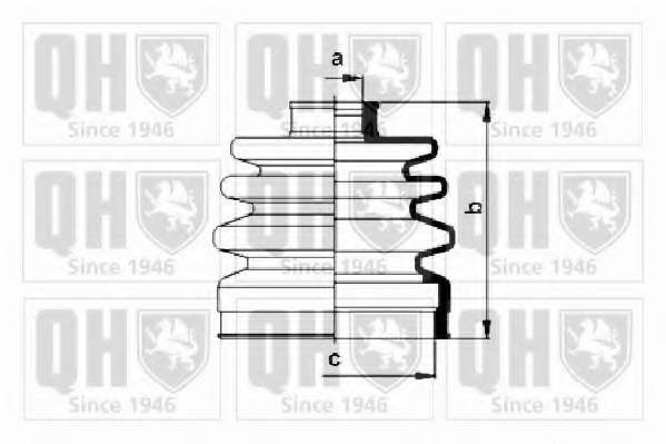 Комплект пылника, приводной вал