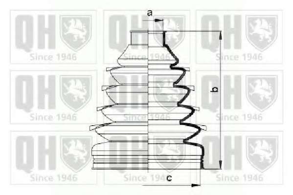 Комплект пылника, приводной вал